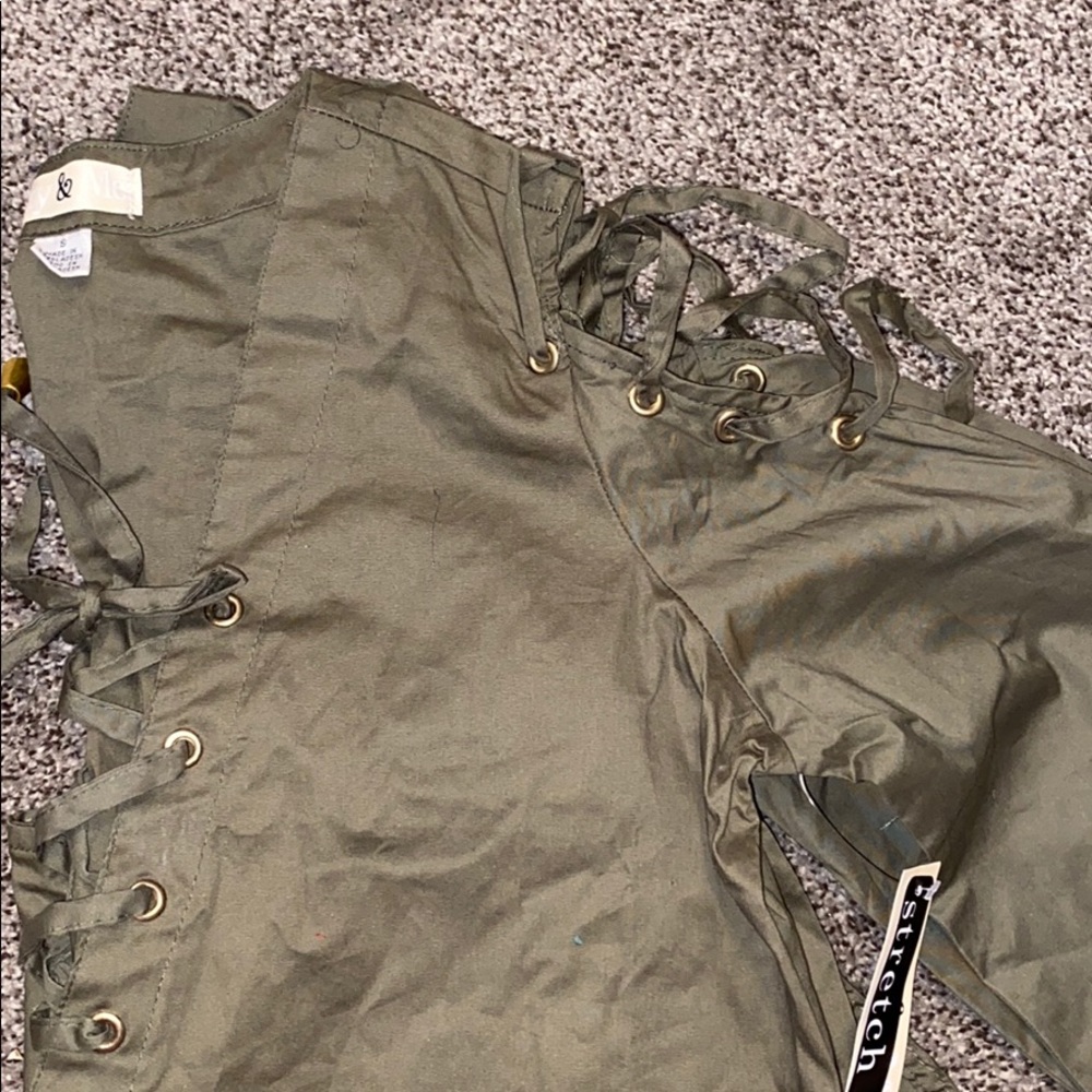 Lace-up Top - Picture 4 of 4